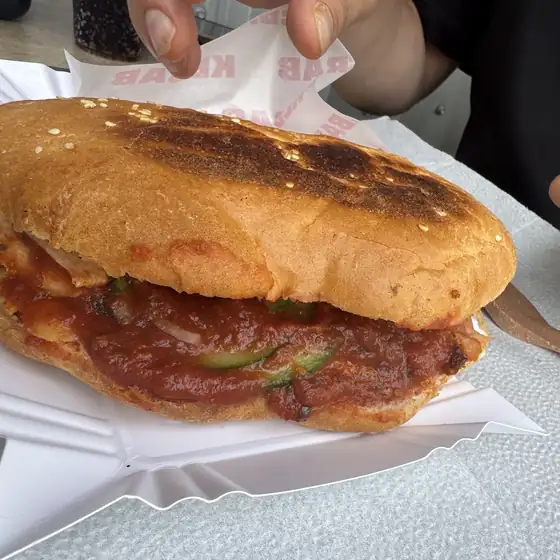 Kebab w bułce